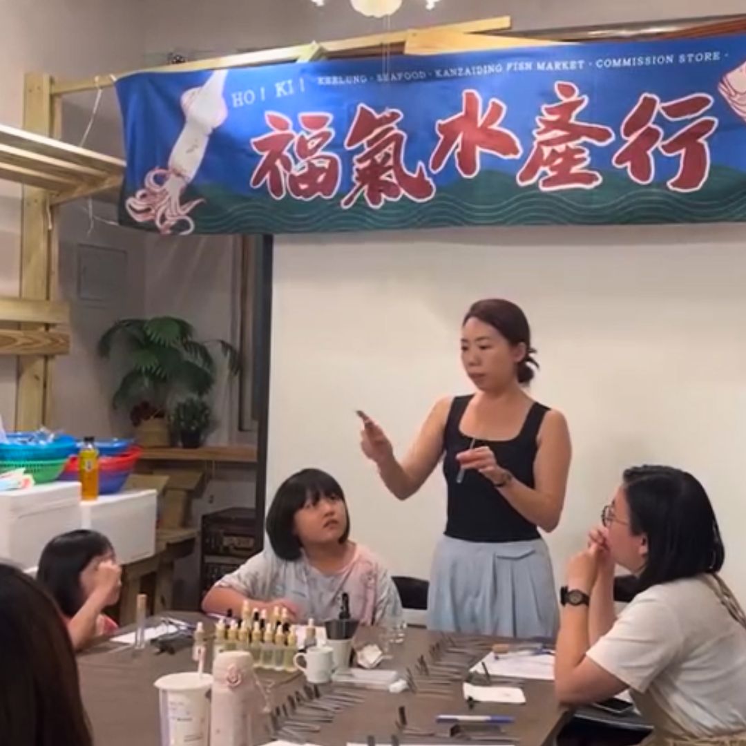 2024 | 12月 | 親子調香 | 基隆 聖誕柑橘香 × 一點巧克力的甜蜜香