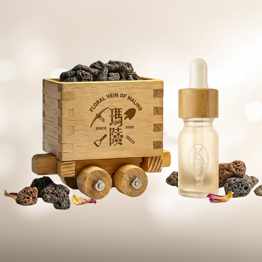 KAFUM CITY｜2025 七堵瑪陵｜花香金屬調 | 瑪陵迷你小礦車擴香組