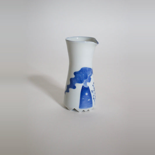 王光儀 故事青花瓷 No.09 一暝大一寸 1