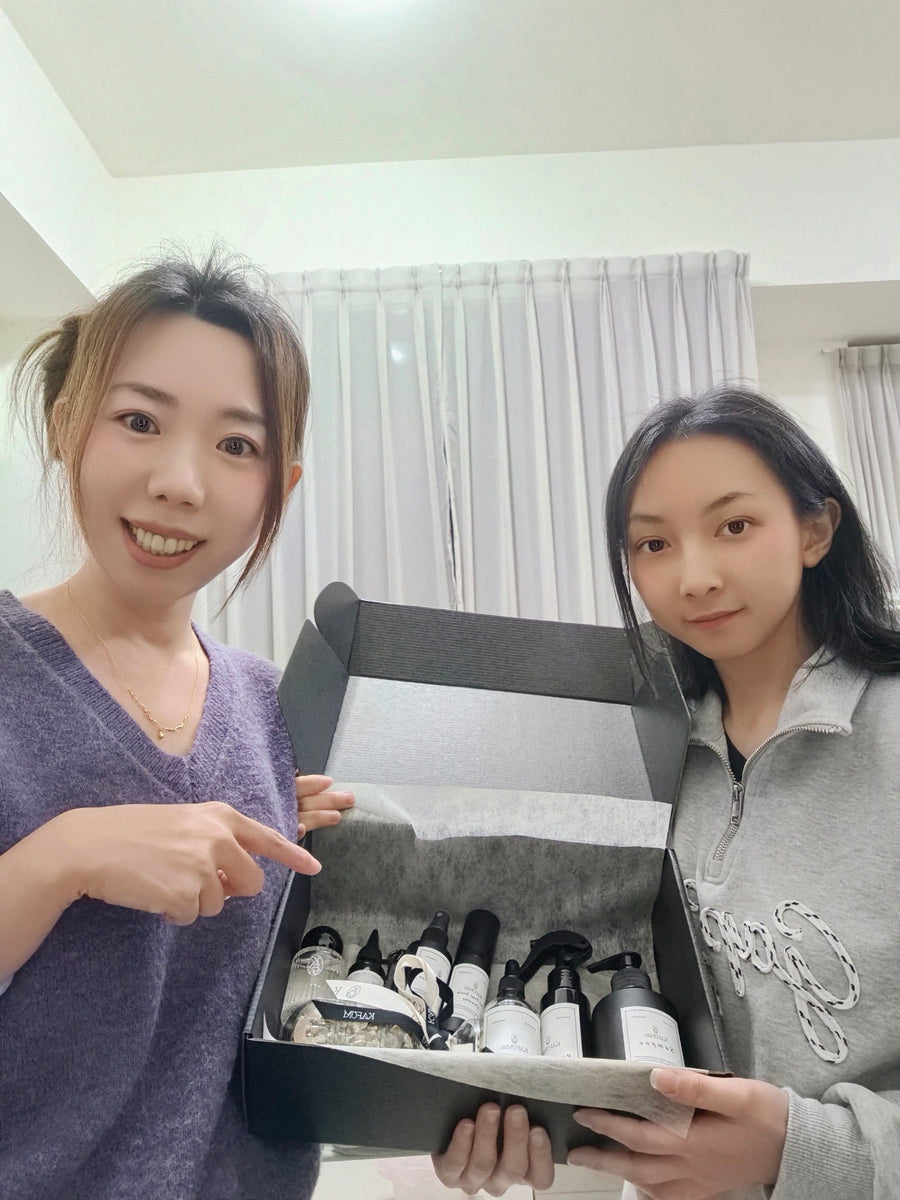 一整盒自己調的身體香氛